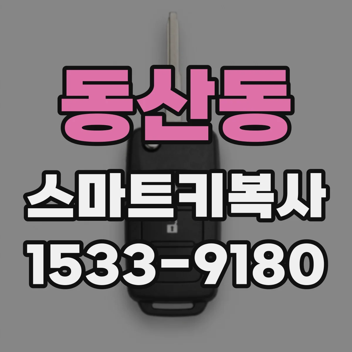 동산동 스마트키복사