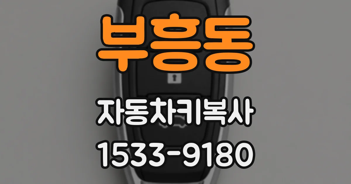 부흥동 자동차키복사