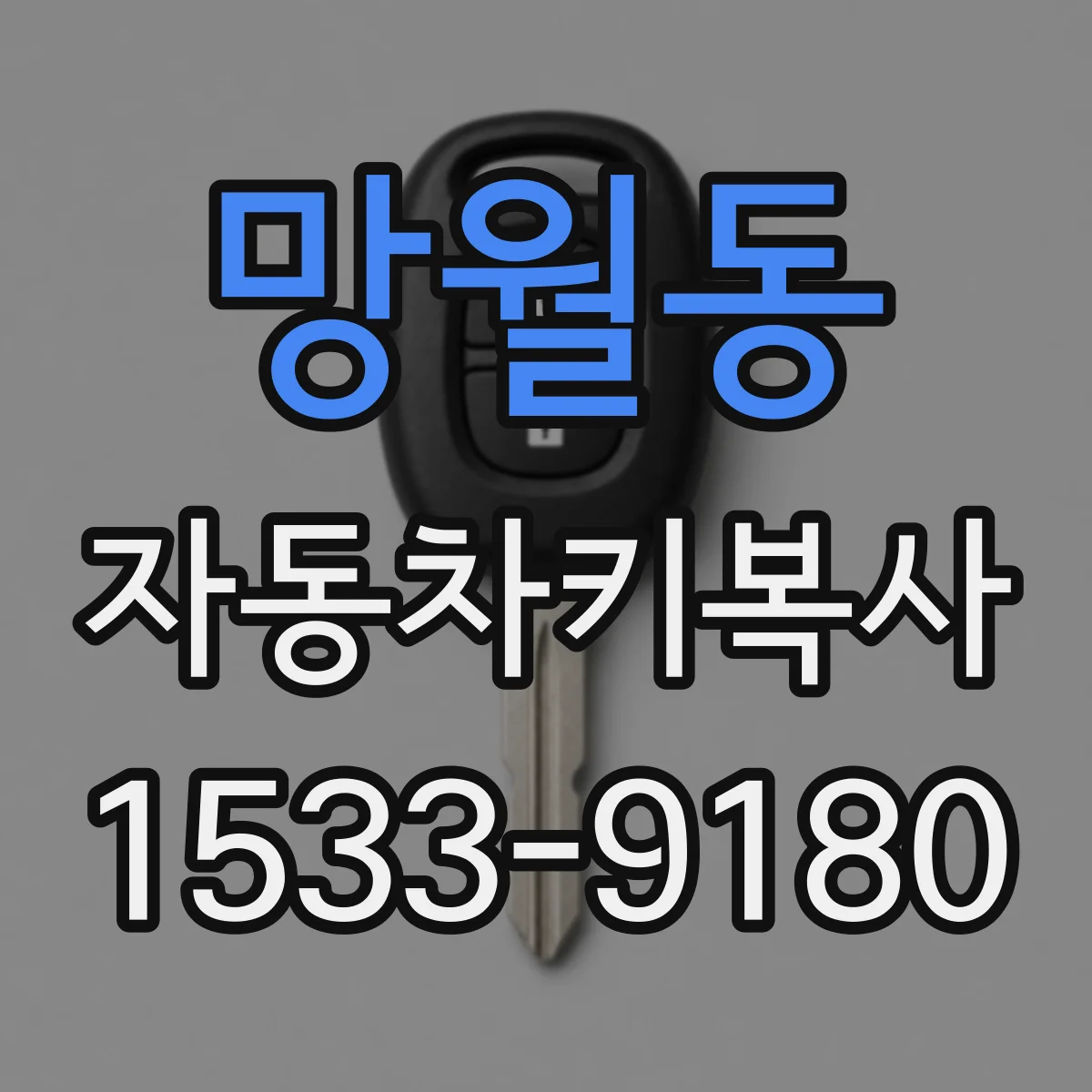 망월동 자동차키복사