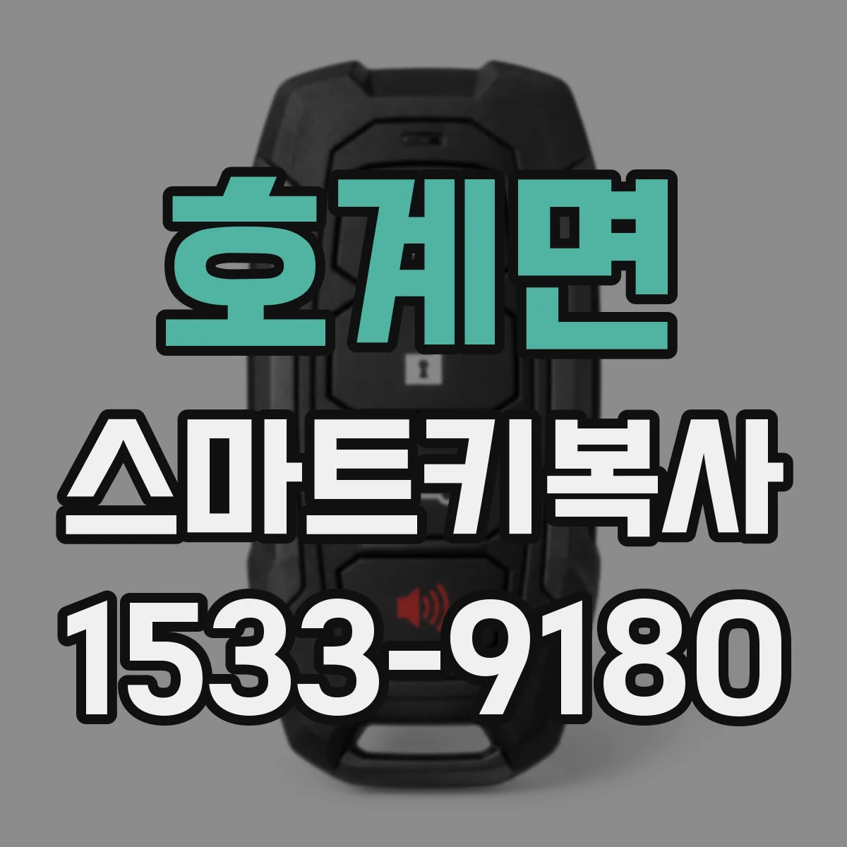 호계면 스마트키복사
