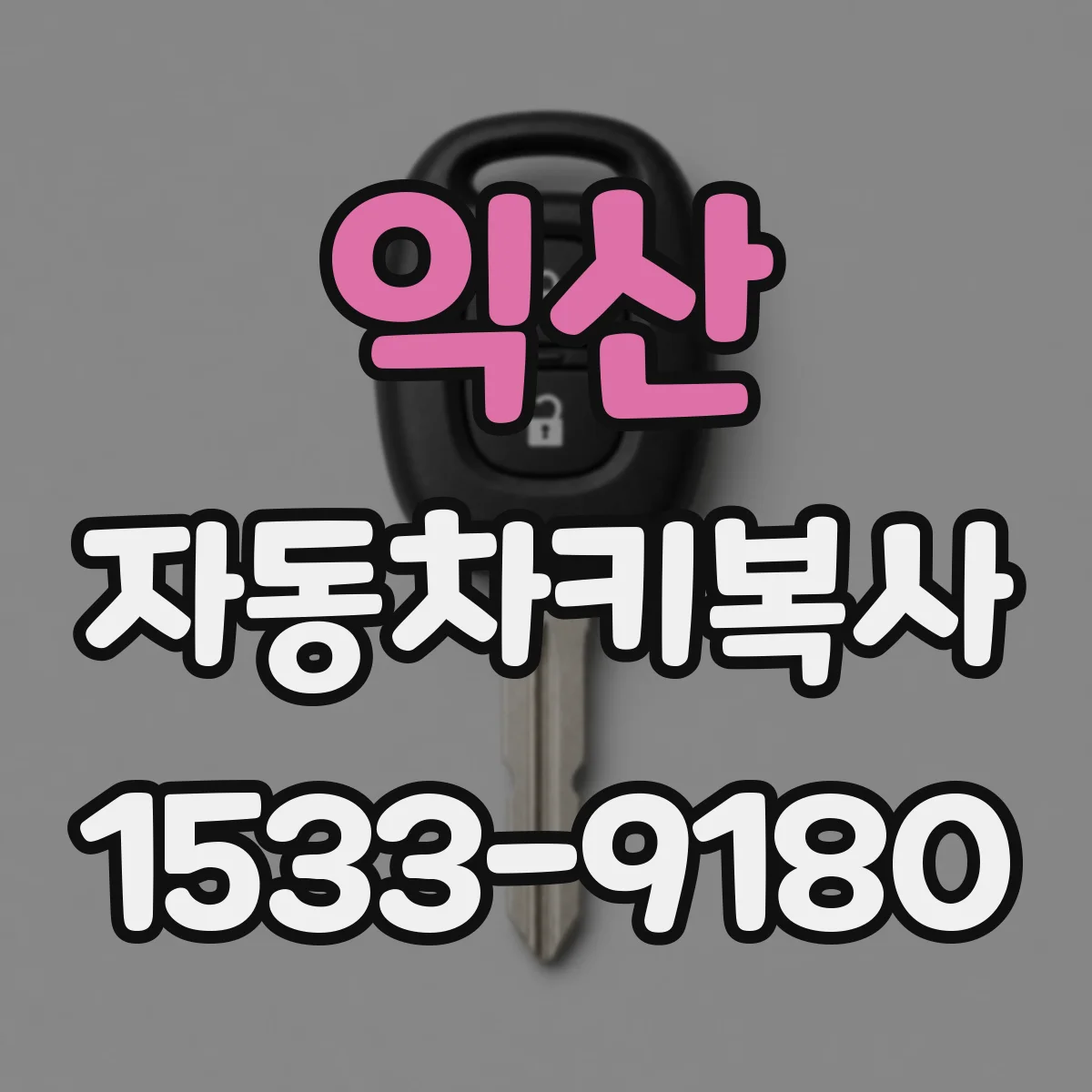익산 자동차키복사