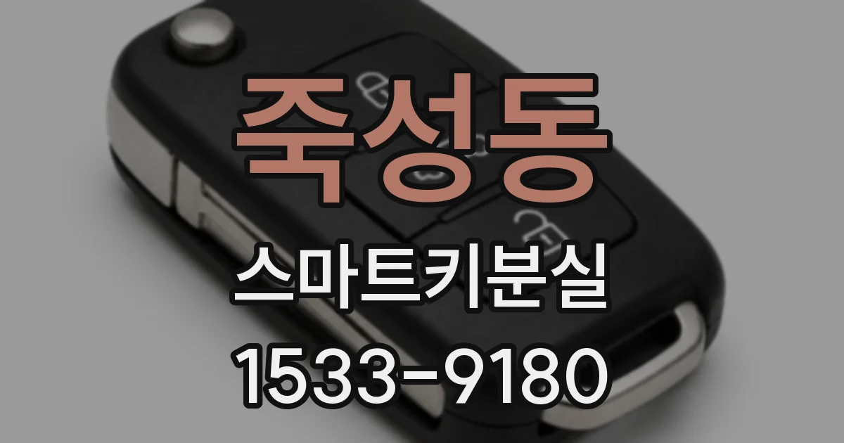죽성동 스마트키분실