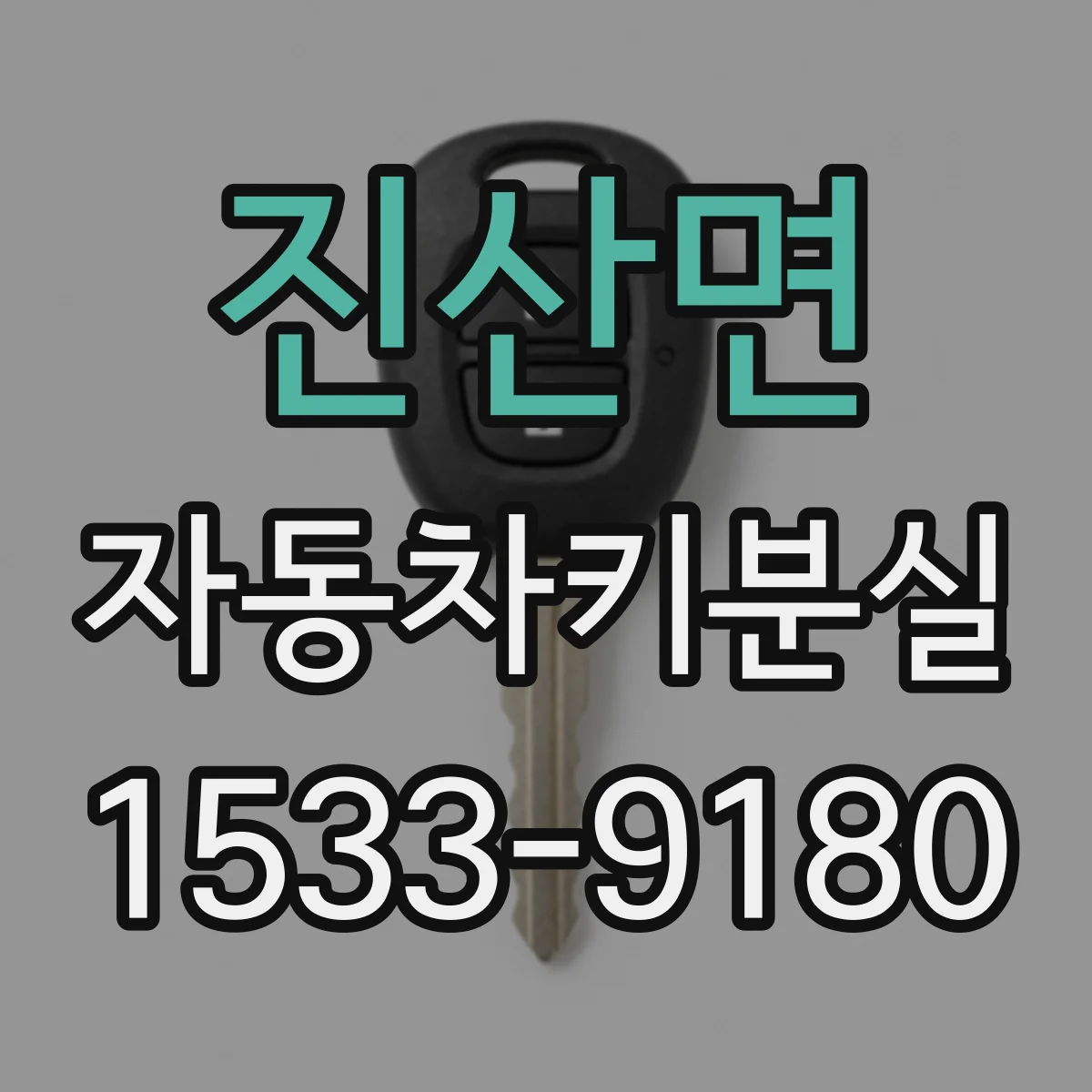 진산면 자동차키분실