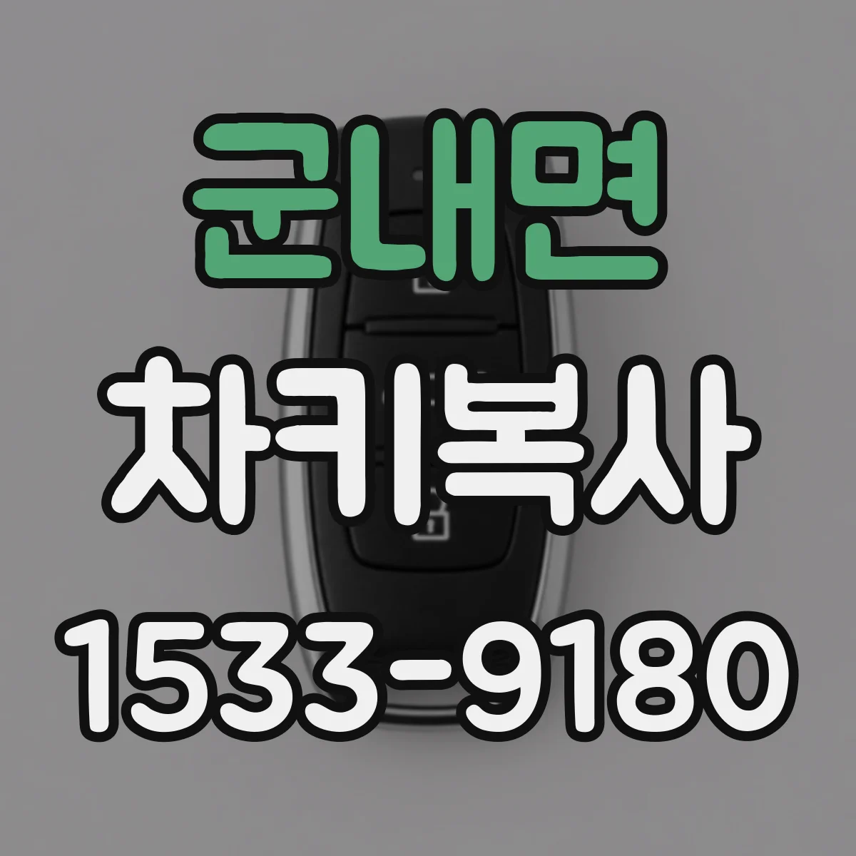 군내면 차키복사