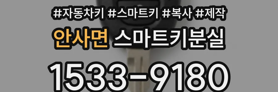 안사면 스마트키분실