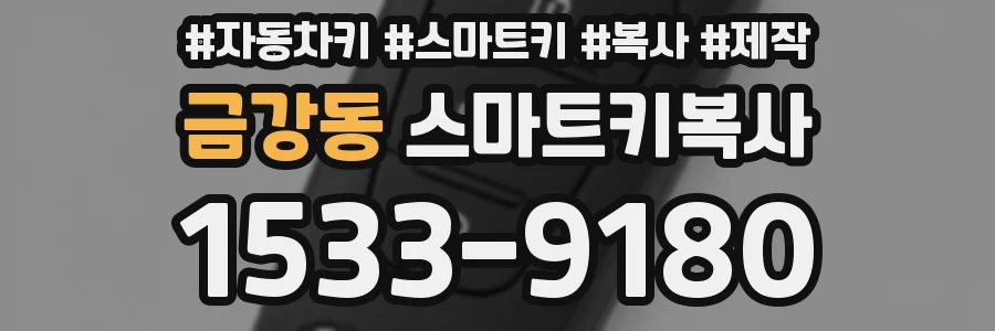 금강동 스마트키복사