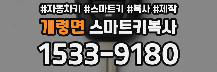 개령면 스마트키복사