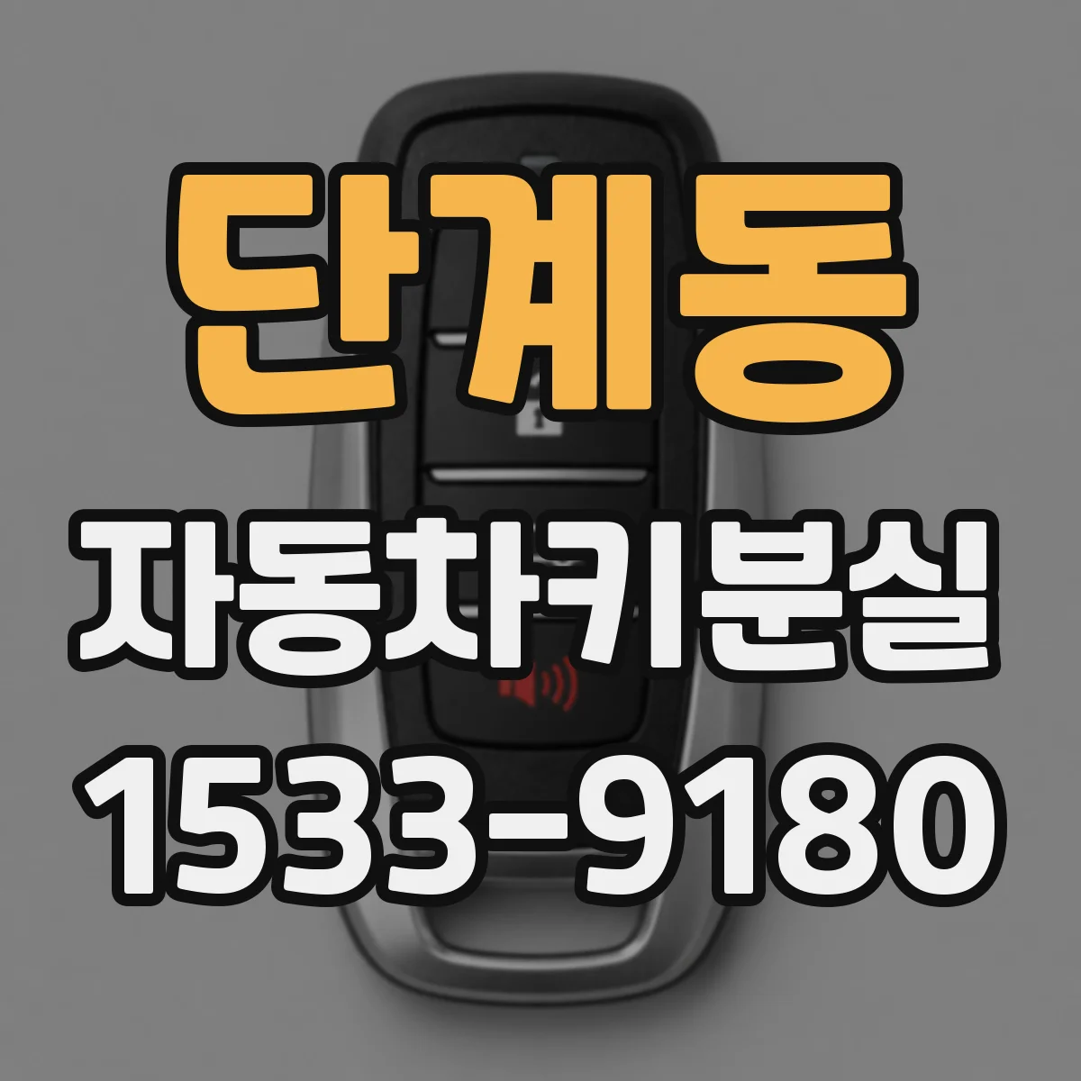 단계동 자동차키분실