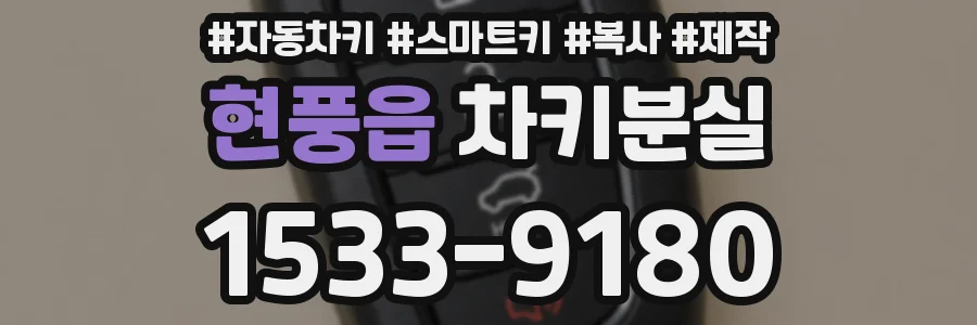 현풍읍 차키분실