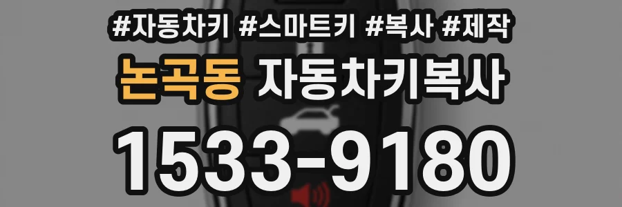 논곡동 자동차키복사