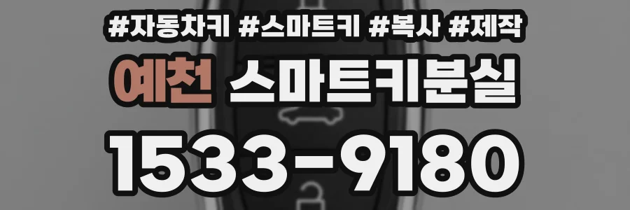 예천 스마트키분실