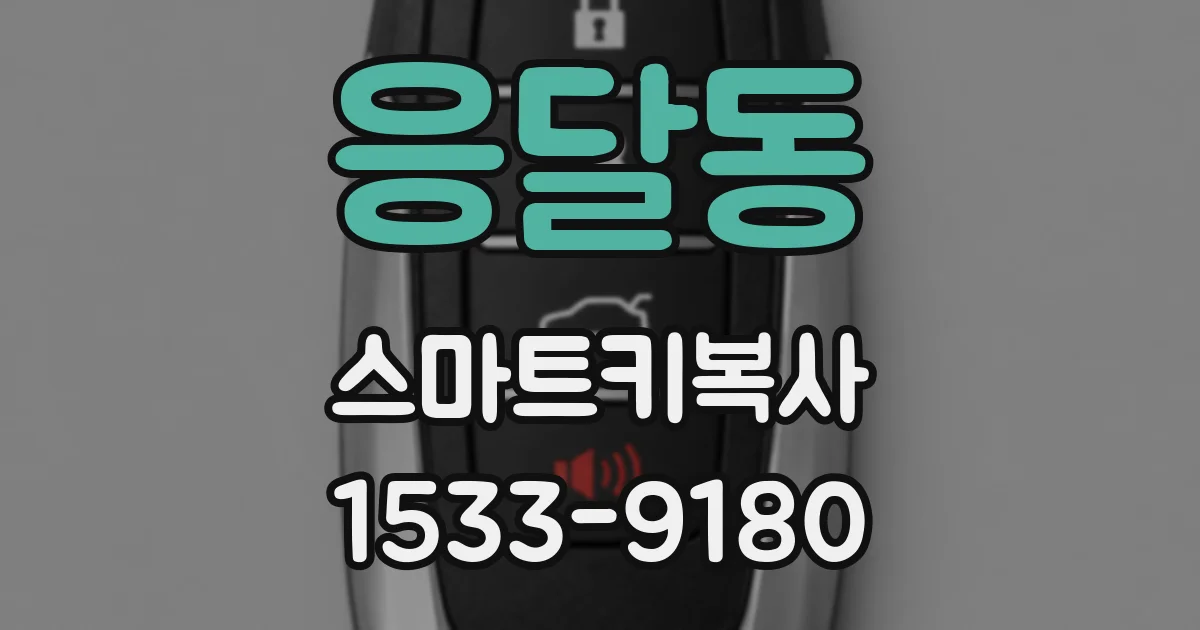 응달동 스마트키복사