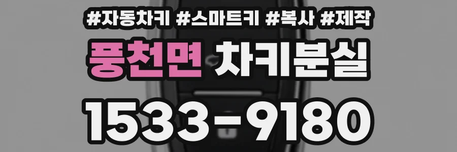 풍천면 차키분실