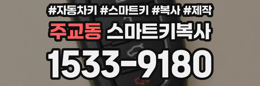 주교동 스마트키복사