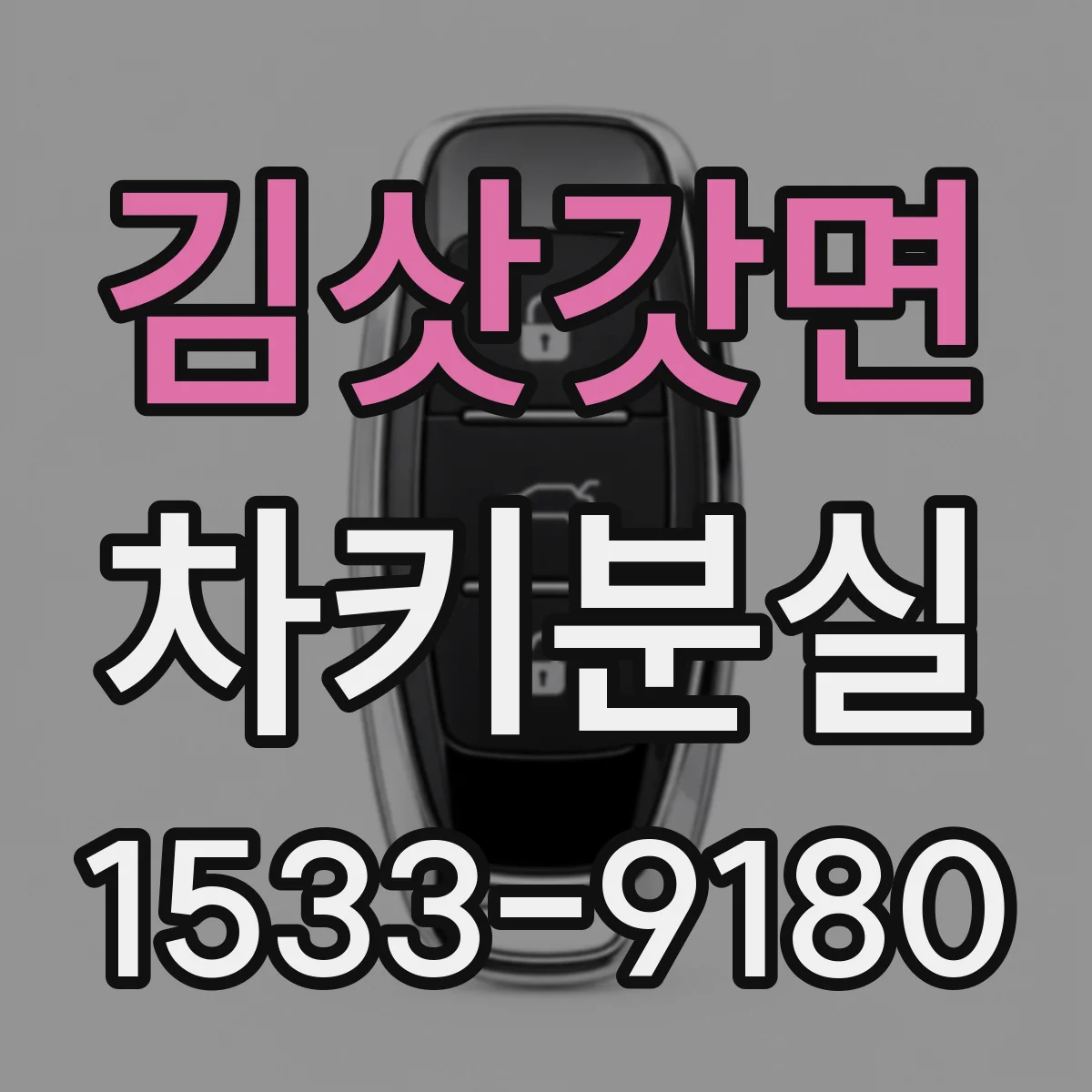 김삿갓면 차키분실