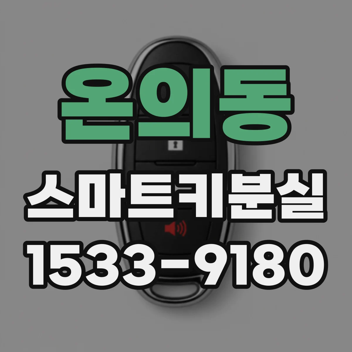 온의동 스마트키분실