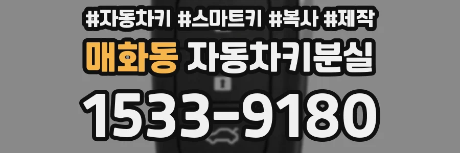 매화동 자동차키분실