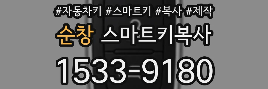 순창 스마트키복사