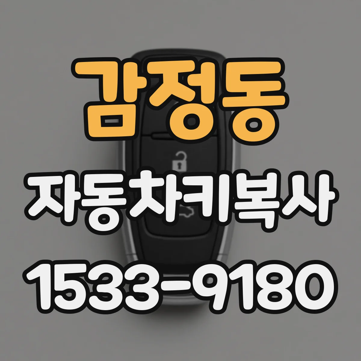 감정동 자동차키복사