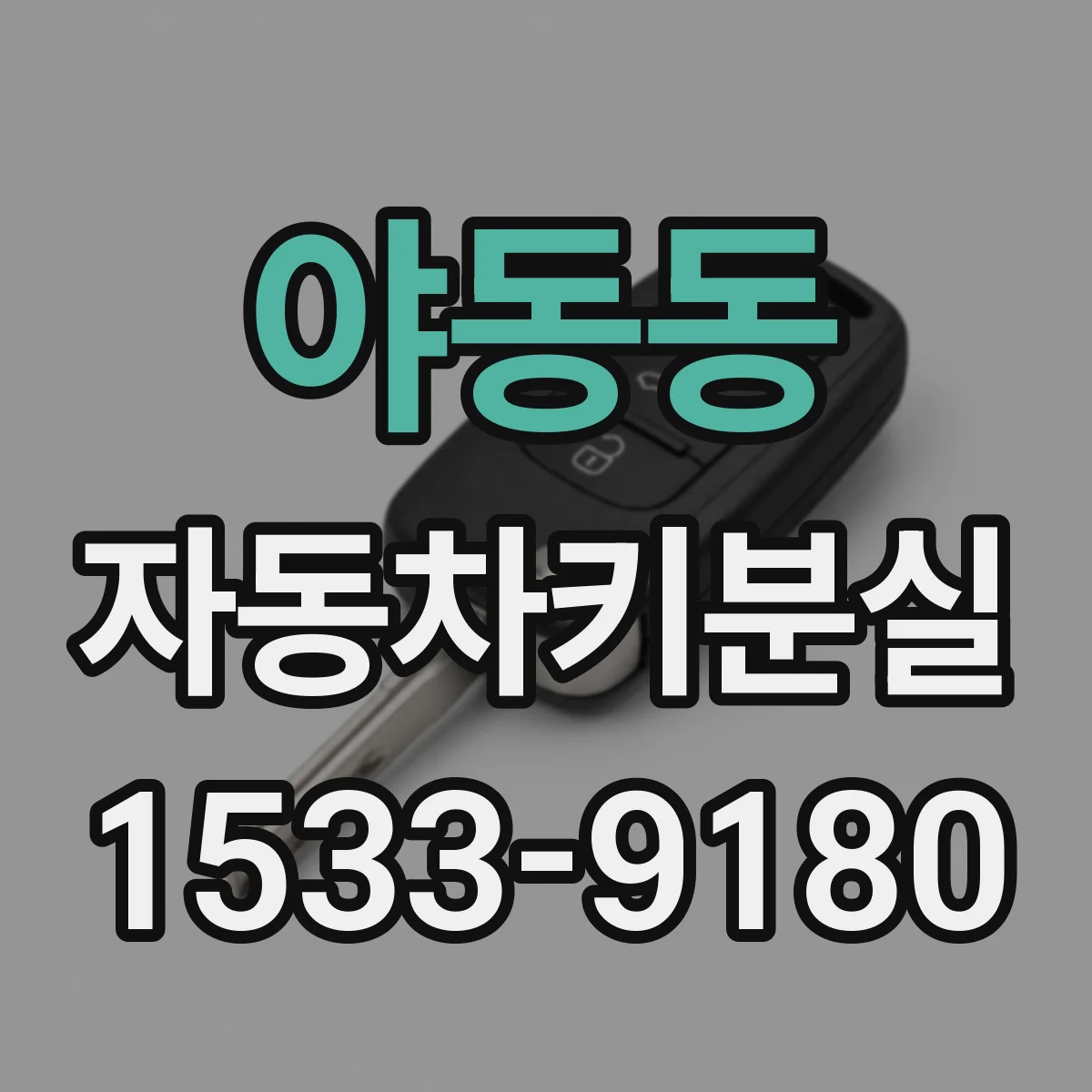 야동동 자동차키분실