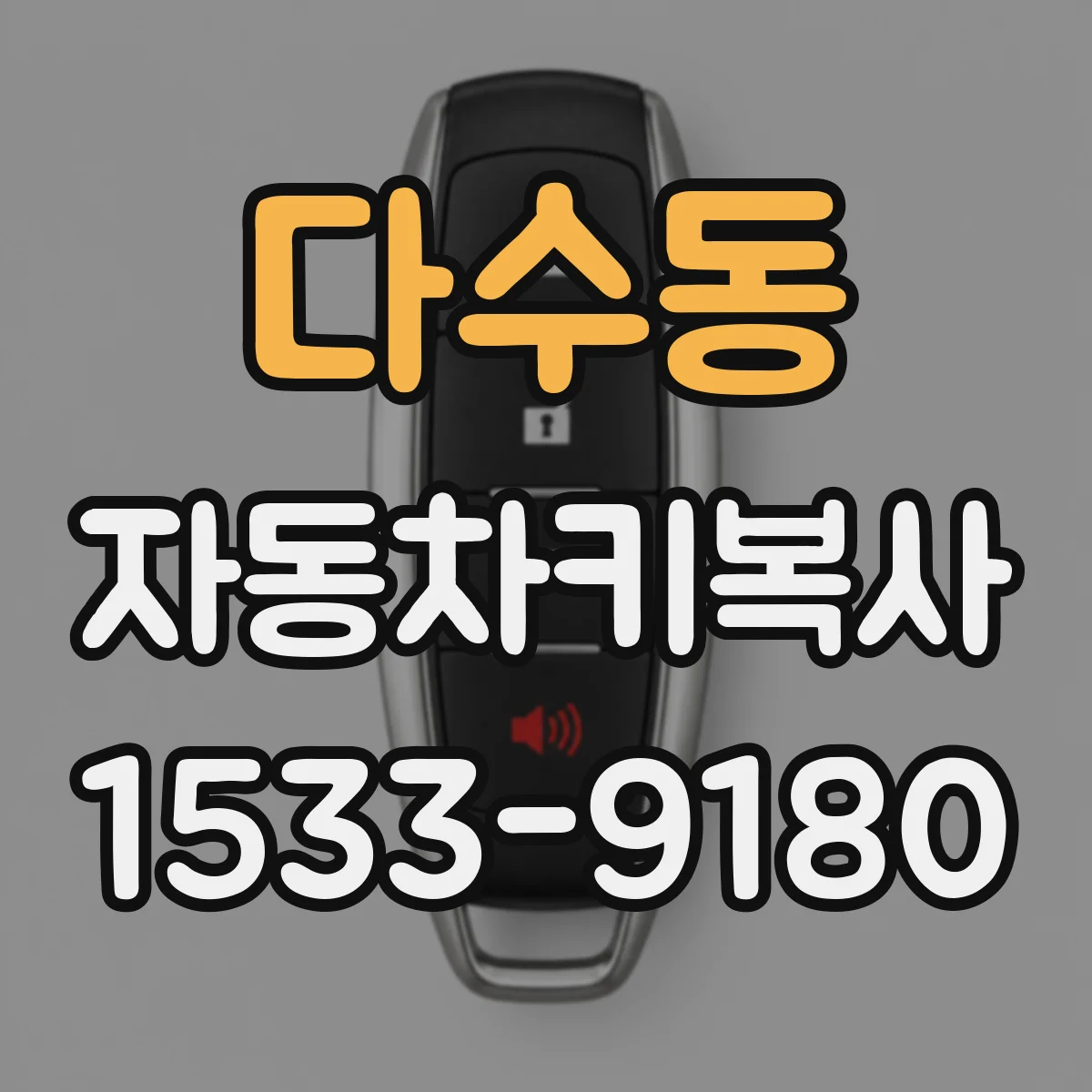 다수동 자동차키복사