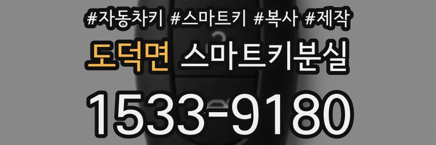 도덕면 스마트키분실