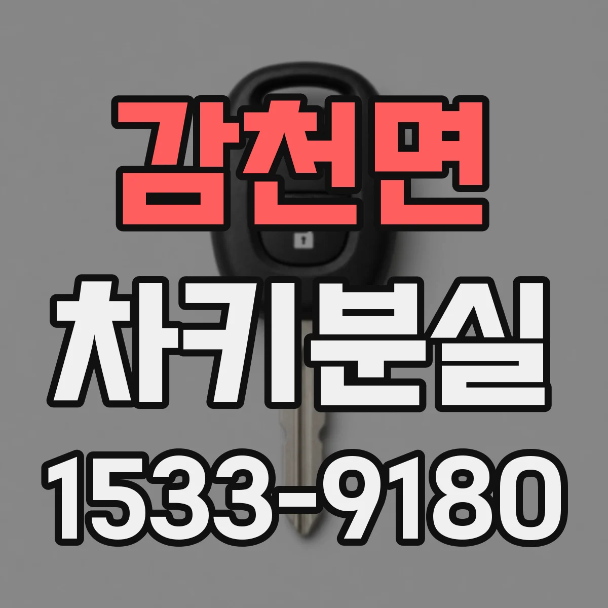 감천면 차키분실
