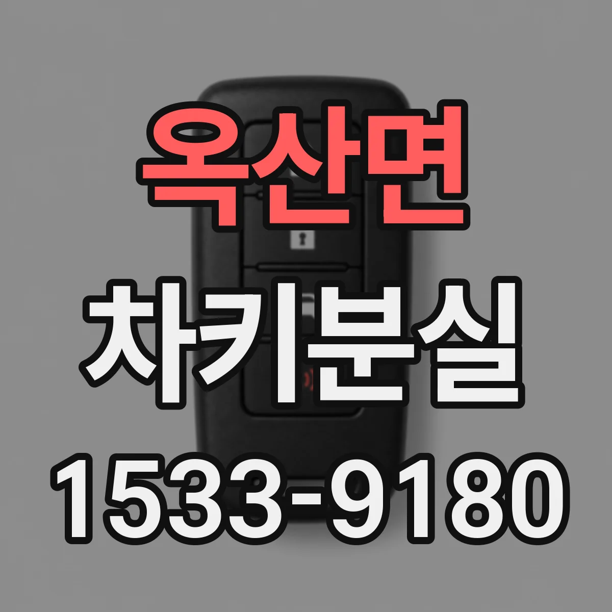 옥산면 차키분실