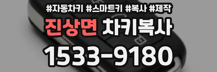 진상면 차키복사