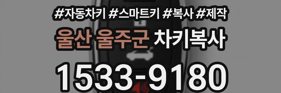 울산 울주군 차키복사