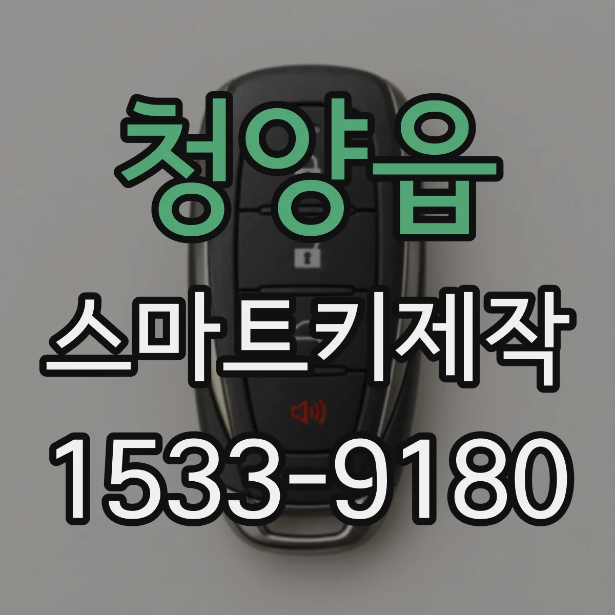 청양읍 스마트키제작