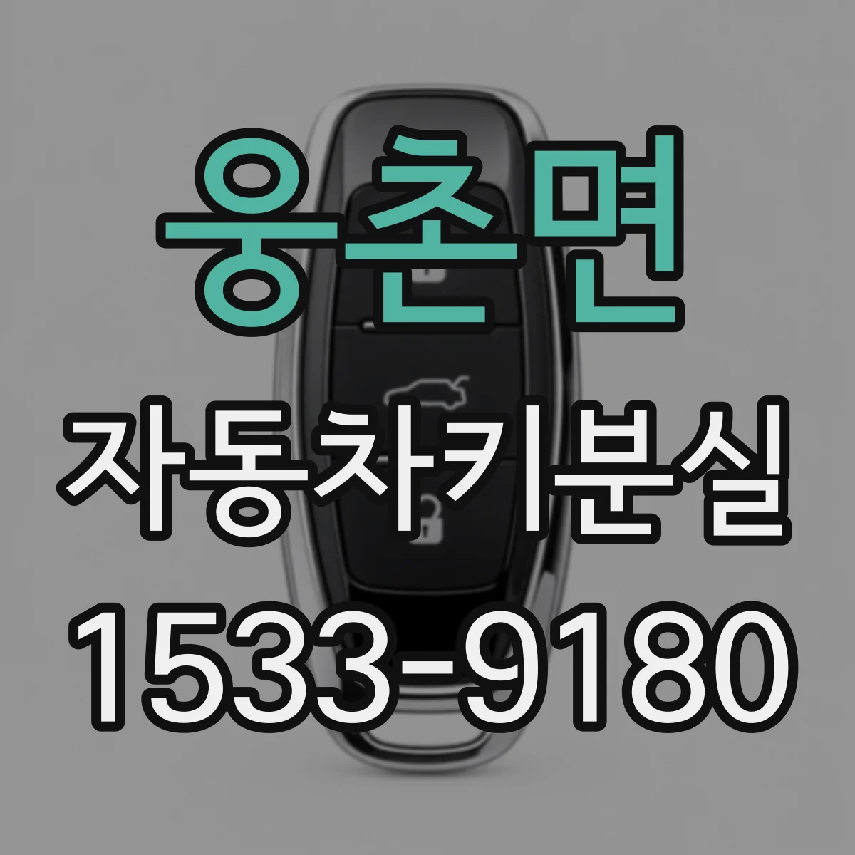 웅촌면 자동차키분실