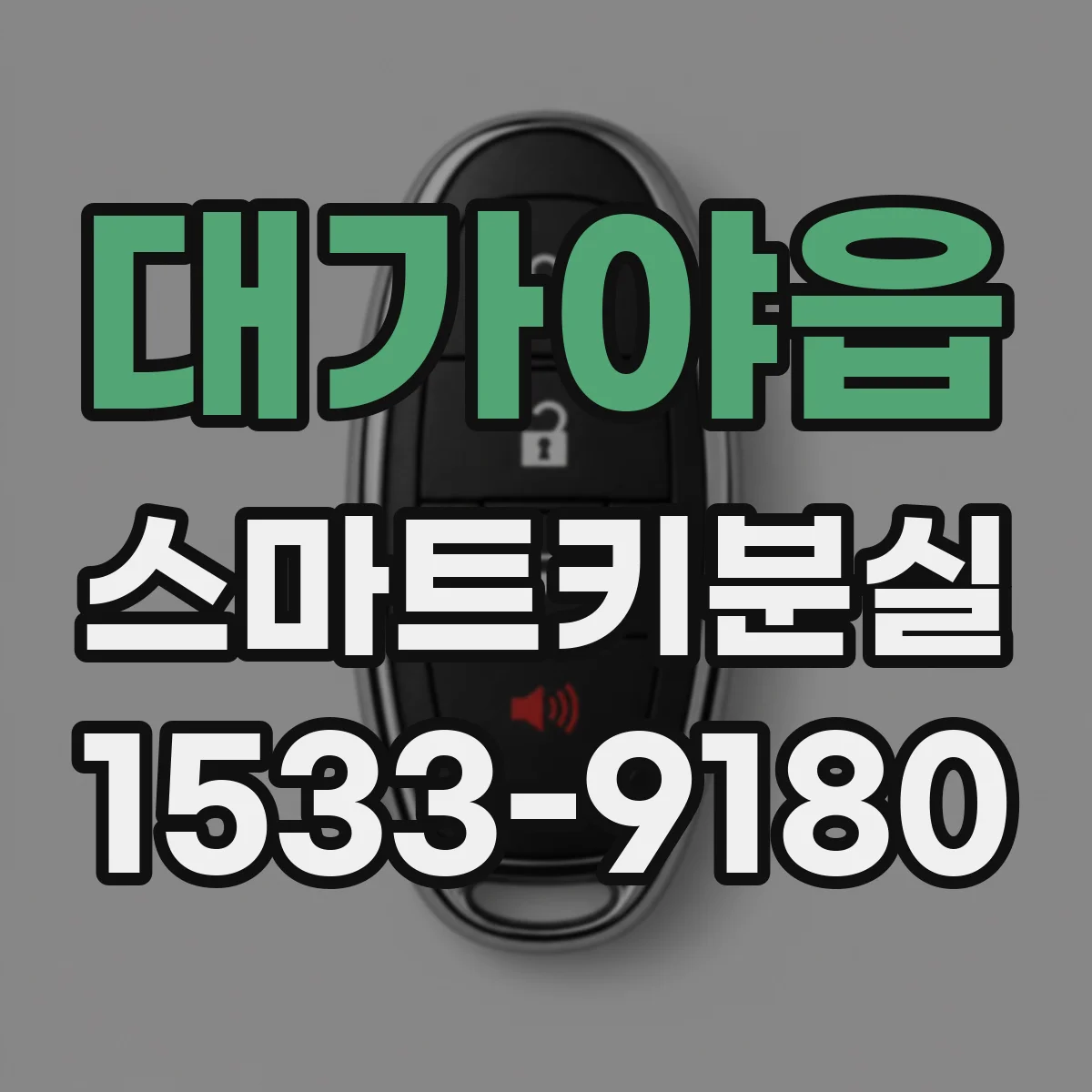 대가야읍 스마트키분실