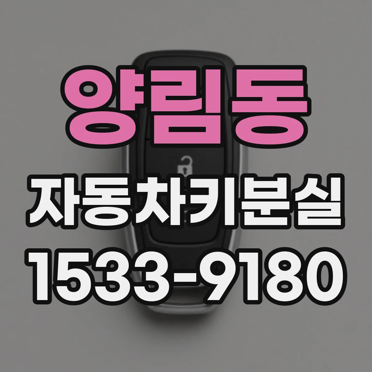 양림동 자동차키분실