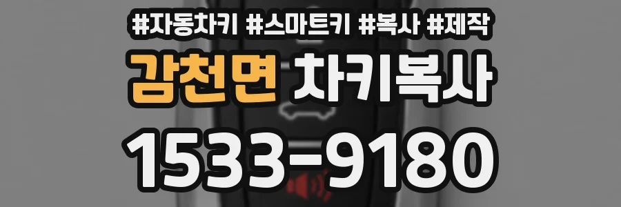 감천면 차키복사
