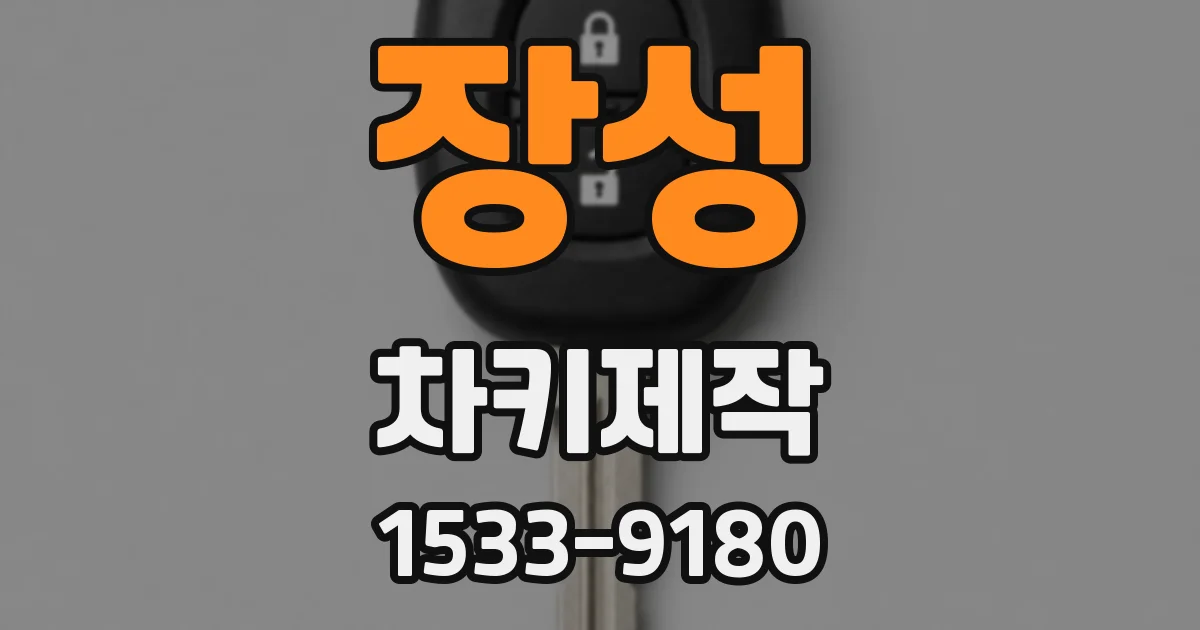 장성 차키제작