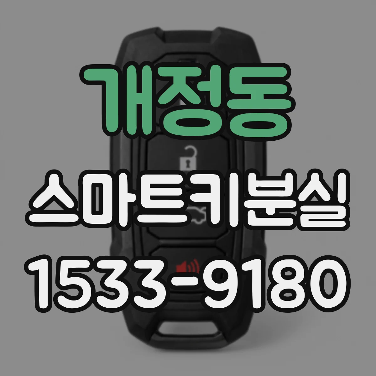 개정동 스마트키분실