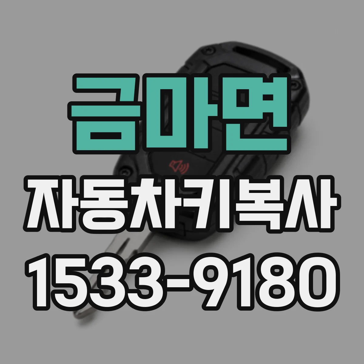 금마면 자동차키복사