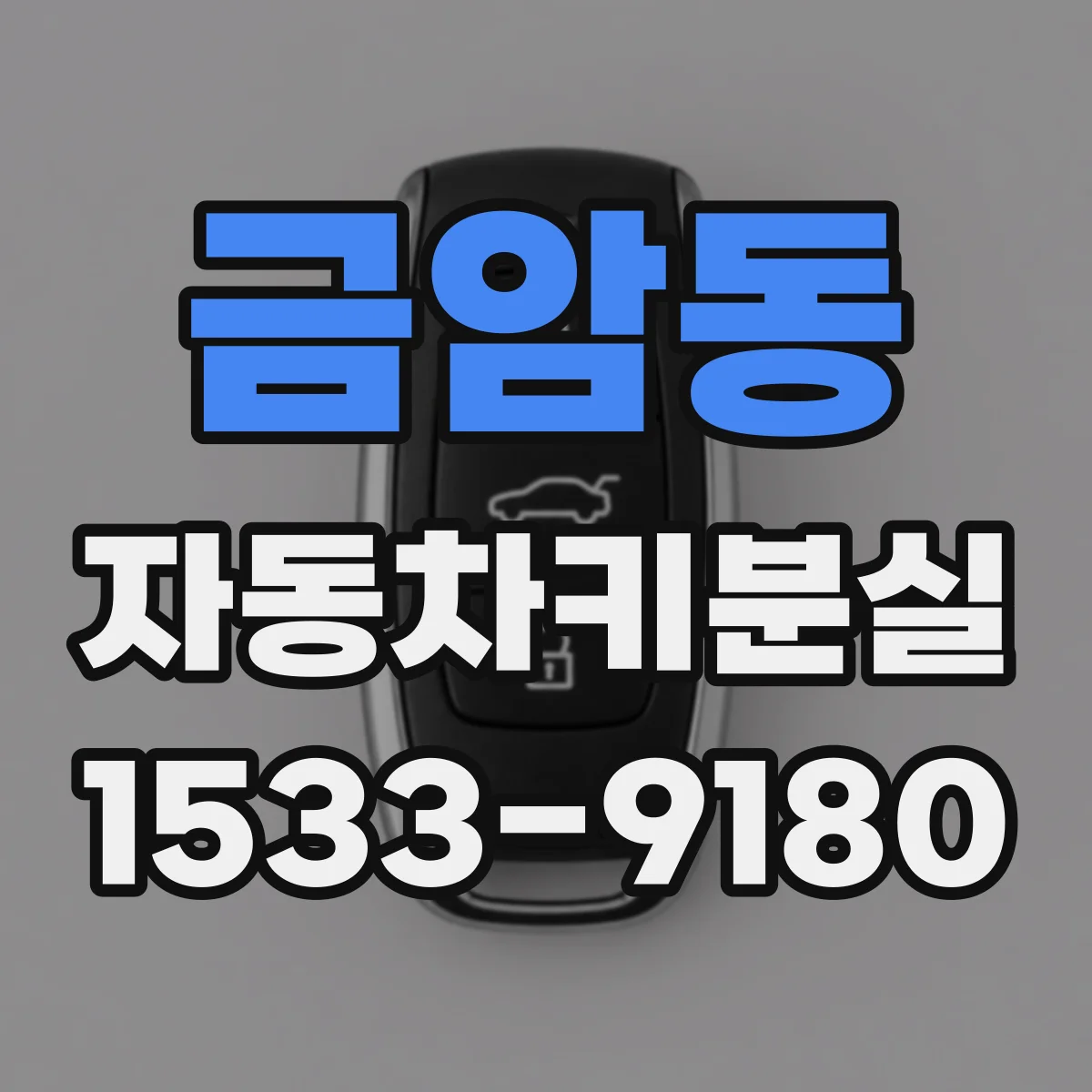 금암동 자동차키분실