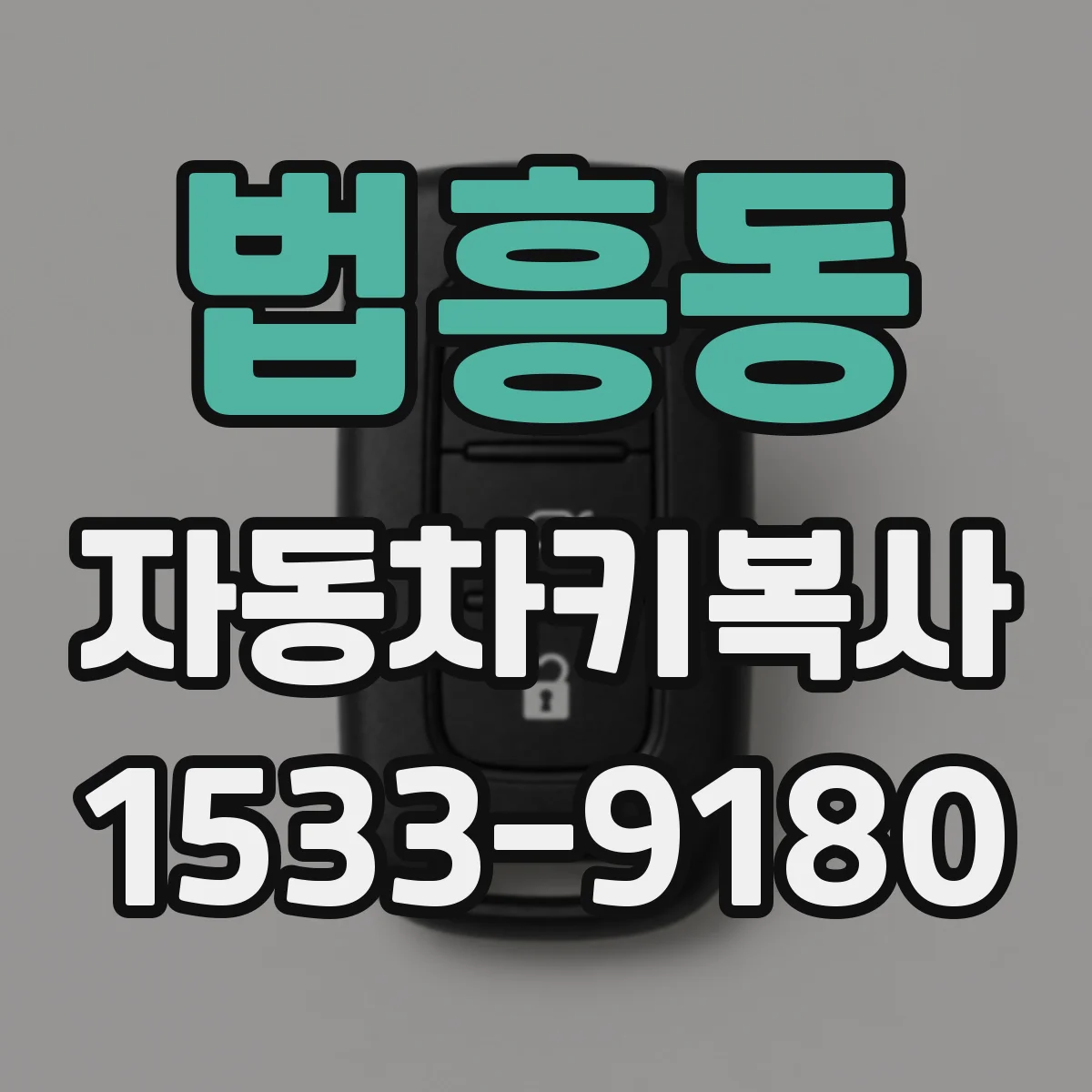법흥동 자동차키복사