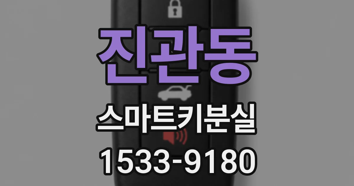 진관동 스마트키분실