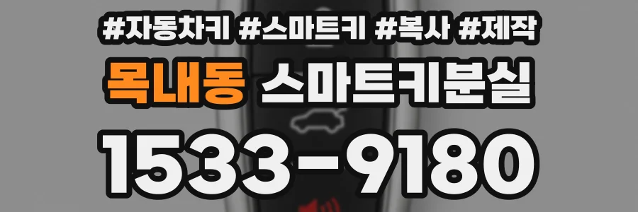 목내동 스마트키분실
