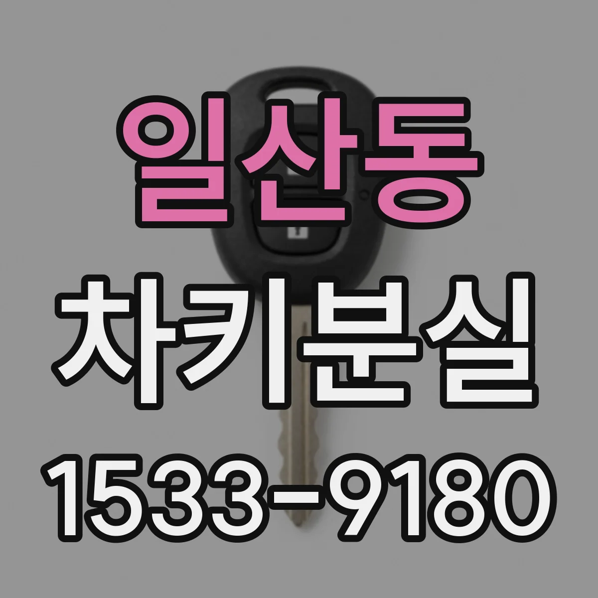 일산동 차키분실