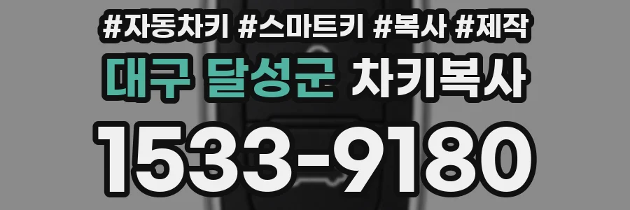 대구 달성군 차키복사
