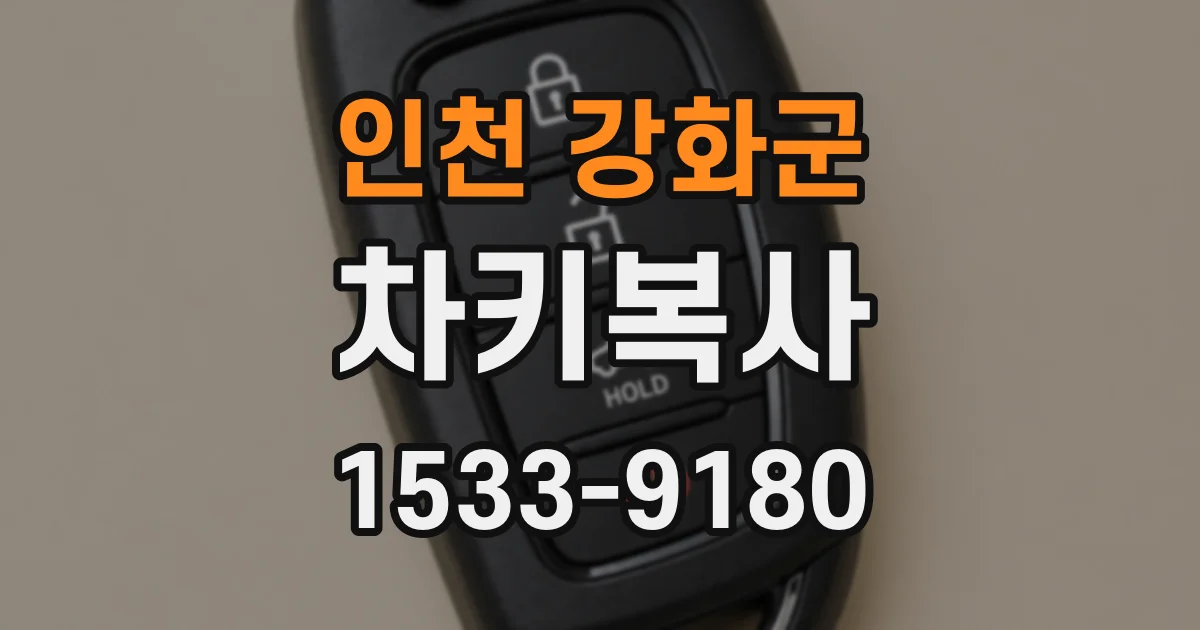 인천 강화군 차키복사