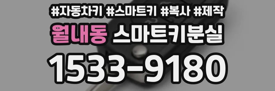 월내동 스마트키분실