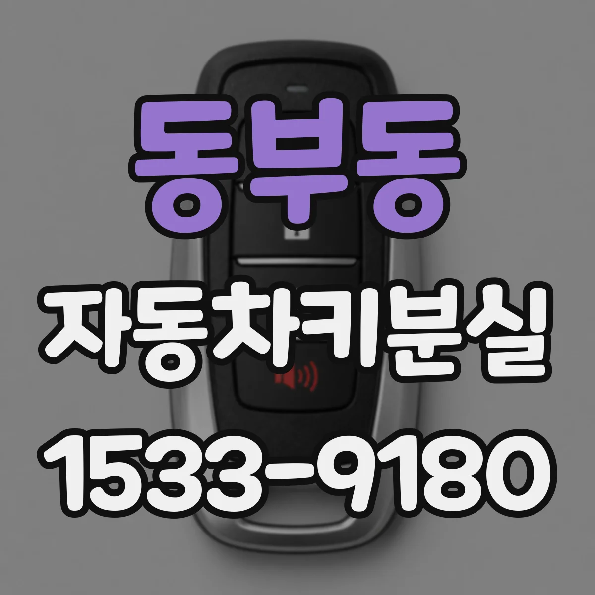 동부동 자동차키분실