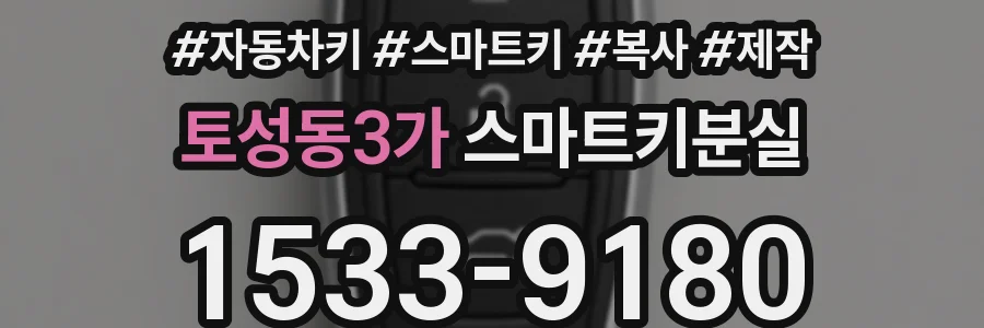 토성동3가 스마트키분실