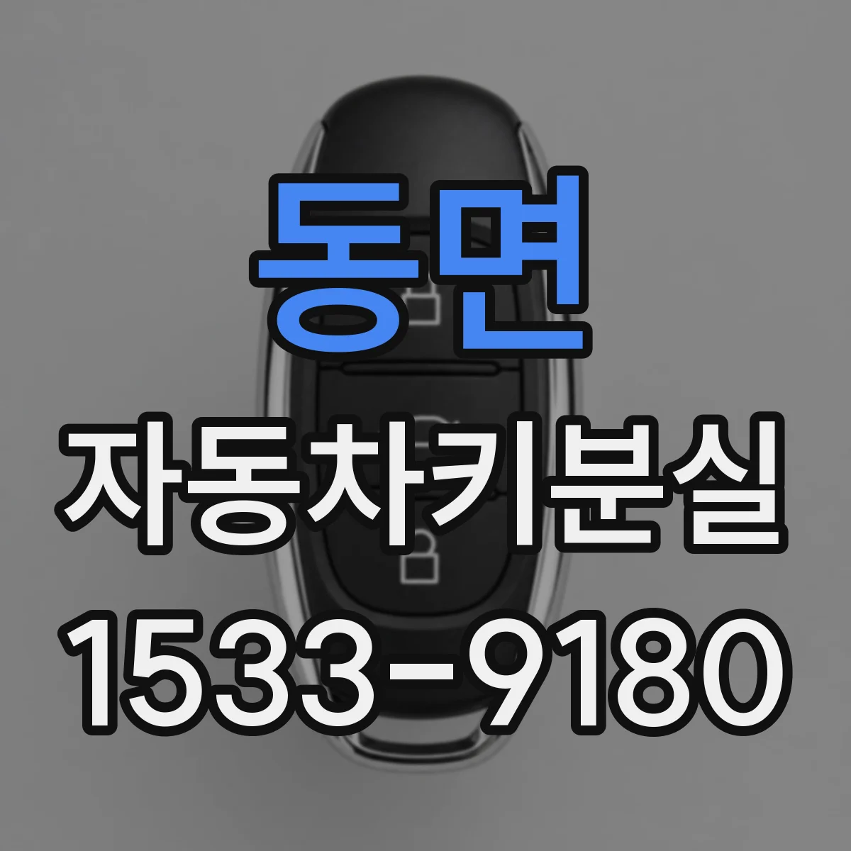 동면 자동차키분실