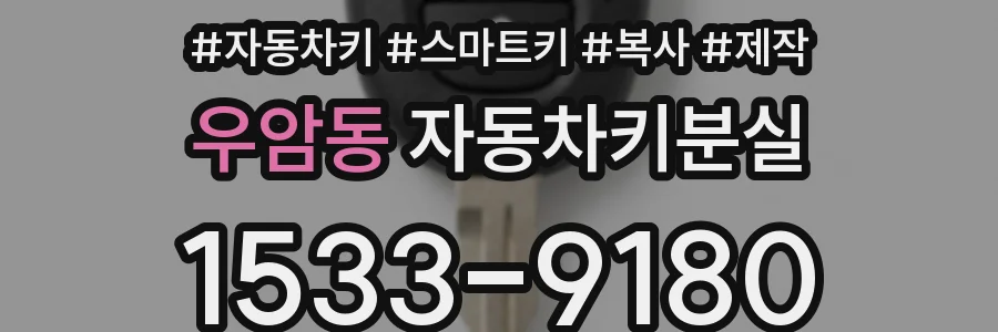 우암동 자동차키분실